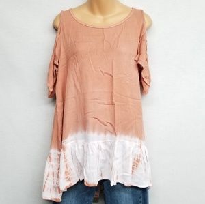 Antoinette Cold Shoulder Blouse NWT -p2